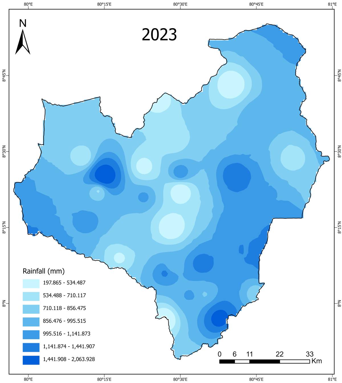 Rainfall Maha 2023